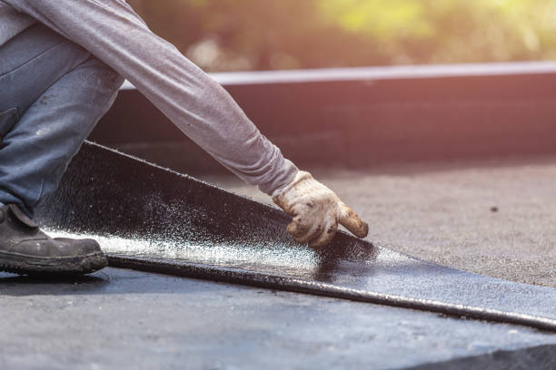 Professional Waterproofing technician working in Westmont, NJ